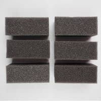 Creative Expressions Sponge Applicator pk 6