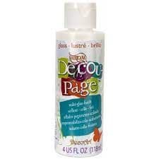 DecoArt Americana Decou-Page Sealer/Glue Gloss 4OZ
