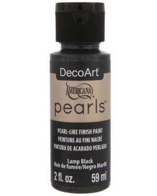 DecoArt - Americana Pearls - Lamp Black