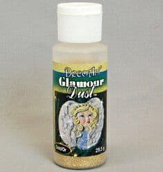 DecoArt - Glamour Dust Dry Glitter - Gold 2oz