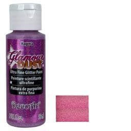 DecoArt - Glamour Dust Glitter Paint - Magenta - 2oz