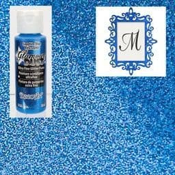DecoArt - Glamour Dust Glitter Paint - Sapphire Blue - 2oz
