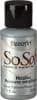 DecoArt SoSoft Fabric Acrylic Paint - Silver Platinum Metallic