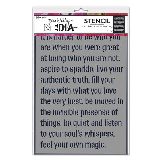 Dina Wakeley MEdia Stencils 5