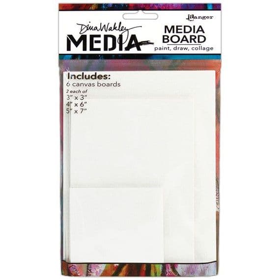 Dina Wakley Media Board Mixed Pack