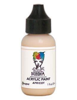Dina Wakley Media Heavy Body Acrylic Paint 1oz - Apricot