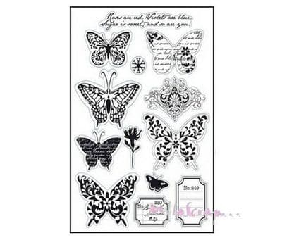 EC0119 - Marianne Designs - Butterflies Clear Stamps