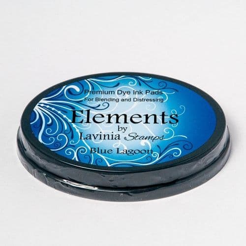 Elements Premium Dye Ink Pad Blue Lagoon