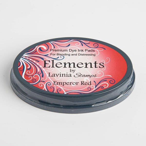Elements Premium Dye Ink Pad – Emperor Red