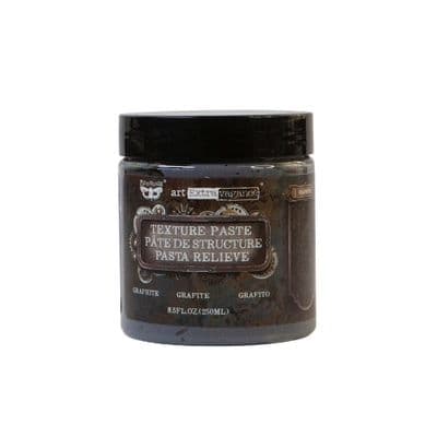 Finnabair Art Art Extravagance- Texture Paste  Graphite 8.45oz (250ml)