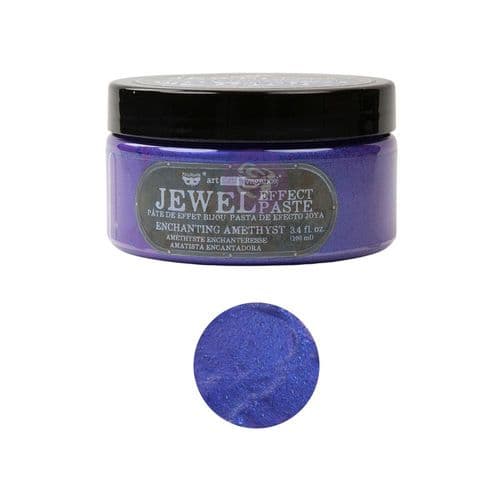 Finnabair Art Extravagance Jewel Effect Paste 100ml Jar Enchanting Amethyst
