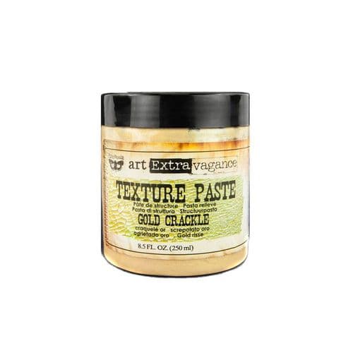 Finnabair Art Extravagence - Crackle Structure Paste - Gold