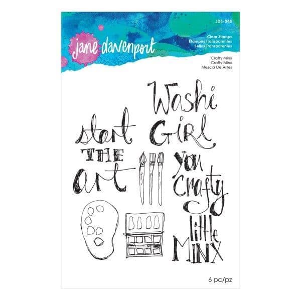 Jane Davenport Artomology Collection by Spellbinders, Stamp - Crafty Minx