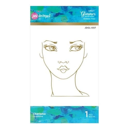 Jane Davenport - Artomology - Glimmer Hot Foil Plate - Charisma