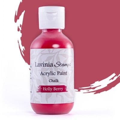 Lavinia Chalk Acrylic Paint  Holly Berry