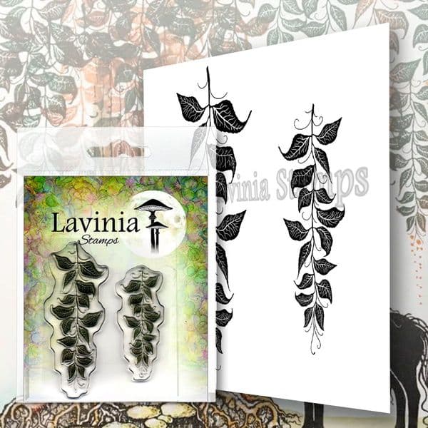 Lavinia - Clear Stamp - Berry Leaves
