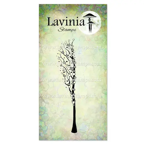 Lavinia  - Clear Stamp - LAV1032 Silversong Willow Left Stamp