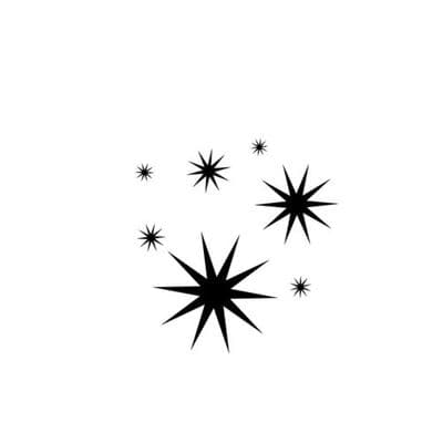 Lavinia - Clear Stamp - Miniature - LAV212 Stars 2