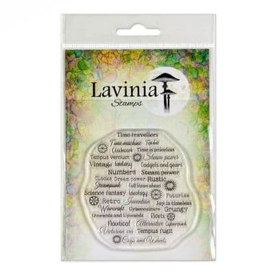 Lavinia - Clear Stamp - Steampunk Script