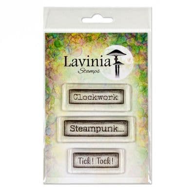Lavinia - Clear Stamp - Words of Steam