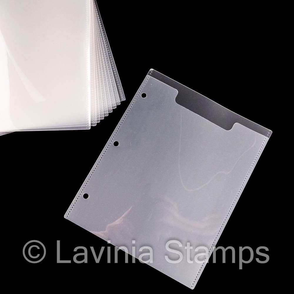 Lavinia Stamp Storage Binder Inserts pack of 10