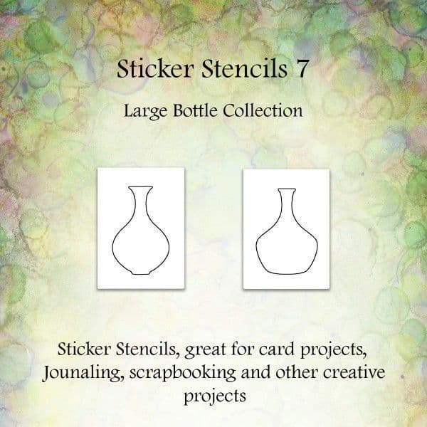 Lavinia - Sticker Stencils - Bottle Collection #7