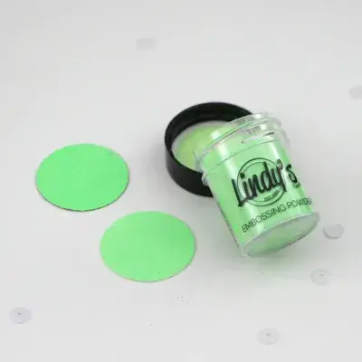 Lindy's Stamp Gang  Drop Dead Gorgeous Green Embossing Powder (ep-092) (DISCONTINUED)
