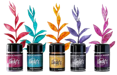 Lindy's Stamp Gang Flat Magical Shaker Painters Set 5/Pkg - Kissing Klimt
