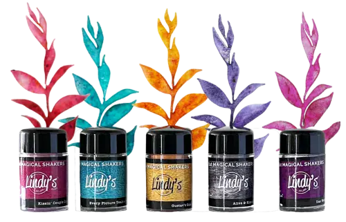 Lindy's Stamp Gang Flat Magical Shaker Painters Set 5/Pkg - Kissing Klimt