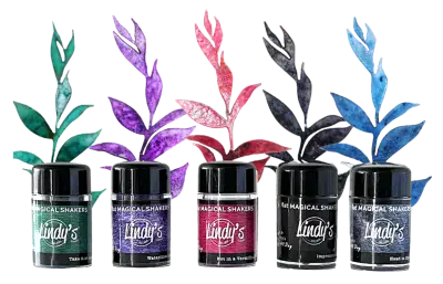 Lindy's Stamp Gang Flat Magical Shaker Painters Set 5/Pkg - Monet All Day