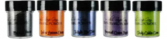 Lindy's Stamp Gang Haunted Halloween Embossing Powder Set (ep-set-03) (DISCONTINUED)