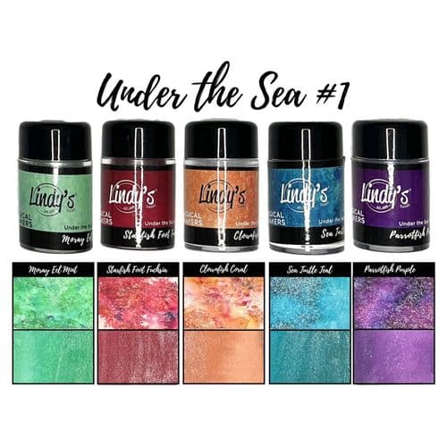 Lindy's Stamp Gang  Magical Shaker 2.0 SET - Under the Sea 1