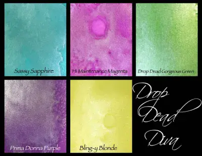 Lindy's Stamp Gang Magicals .25oz 5/Pkg - Drop Dead Diva