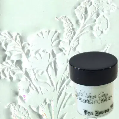 Lindy's Stamp Gang Merci Beaucoup Mint Embossing Powder (ep-079) (DISCONTINUED)