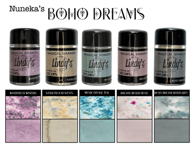 Lindy's Stamp Gypsy Boho Dreams Magical Shaker 2.0 SET (mshaker-SET-10)