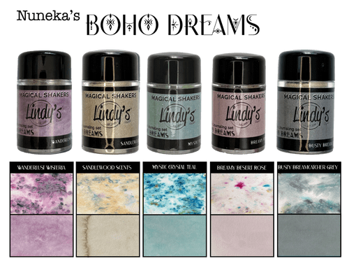 Lindy's Stamp Gypsy Boho Dreams Magical Shaker 2.0 SET (mshaker-SET-10)