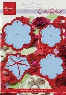 LR0196 - Marianne Design Creatables - Large Flower Set With Leaf Die