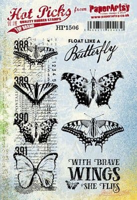 PaperArtsy - (A5 set, trimmed, on EZ) Hot Pick 1506