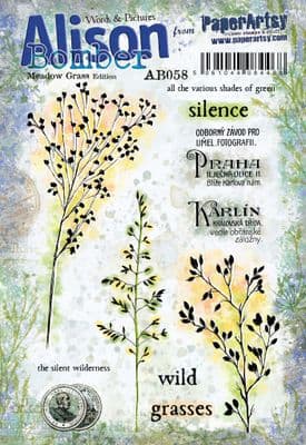 PaperArtsy -  Alison Bomber 058: Meadow Grass Edition (A5 on EZ}