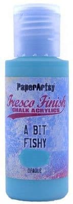 PaperArtsy Chalk Paint Fresco Finish - A Bit Fishy {Tracy Scott}