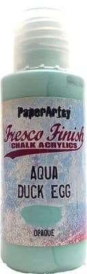 PaperArtsy Chalk Paint Fresco Finish - Aqua Duck Egg {Tracy Scott}