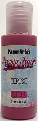 PaperArtsy Chalk Paint Fresco Finish - Cerise {Tracy Scott}