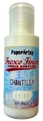 PaperArtsy Chalk Paint Fresco Finish - Chantilly {Tracy Scott}