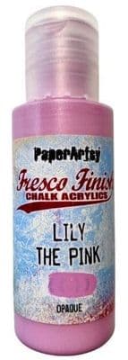 PaperArtsy Chalk Paint Fresco Finish - Lily the Pink {Tracy Scott}