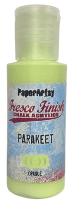 PaperArtsy Chalk Paint Fresco Finish - Parakeet {Tracy Scott}