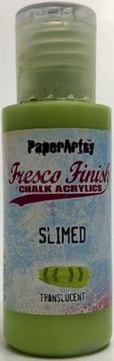 PaperArtsy Chalk Paint Fresco Finish - Slimed {Tracy Scott}