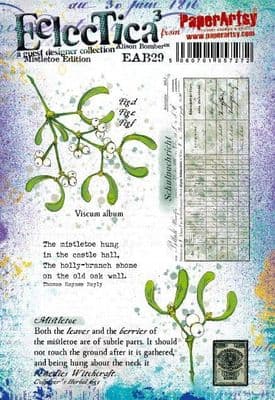 PaperArtsy -  E³ Alison Bomber 29: Mistletoe (A5 set on EZ)