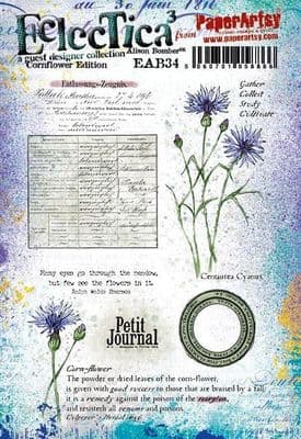 PaperArtsy -  E³ Alison Bomber 34: Cornflower Edition (A5 set on EZ)