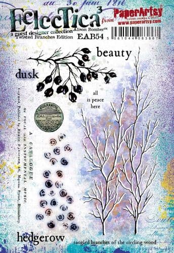 PaperArtsy -  E³ Alison Bomber 54: Twisted Branches Edition (A5 set on EZ)