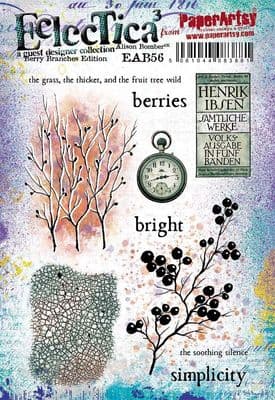 PaperArtsy -  E³ Alison Bomber 56: Berry Branches Edition (A5 set on EZ)